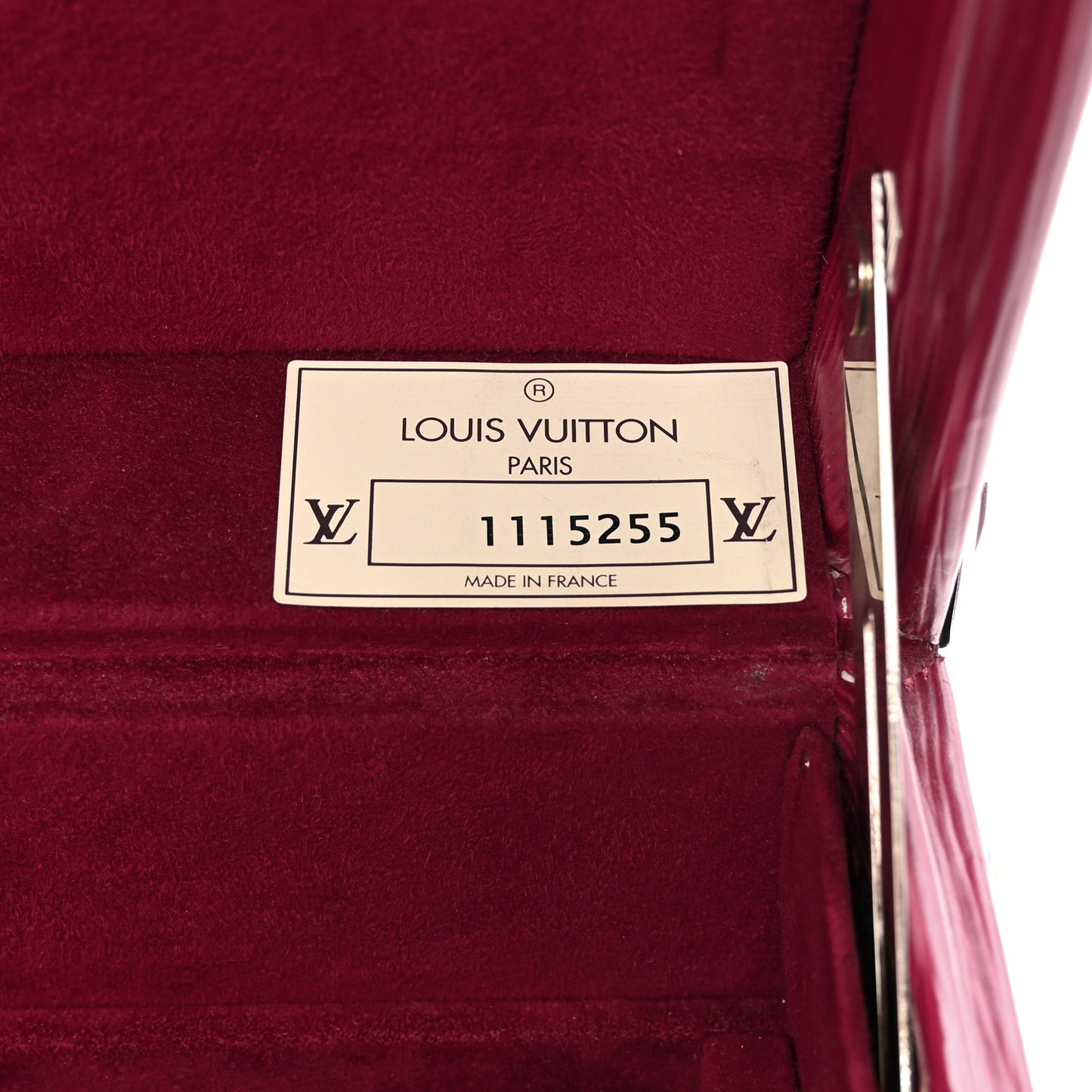 Epi Boite Flacons Beauty Train Trunk Case Fuchsia
