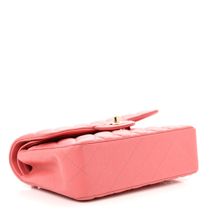 Chanel Caviar Quilted Small Double Flap Pink 4 of 11