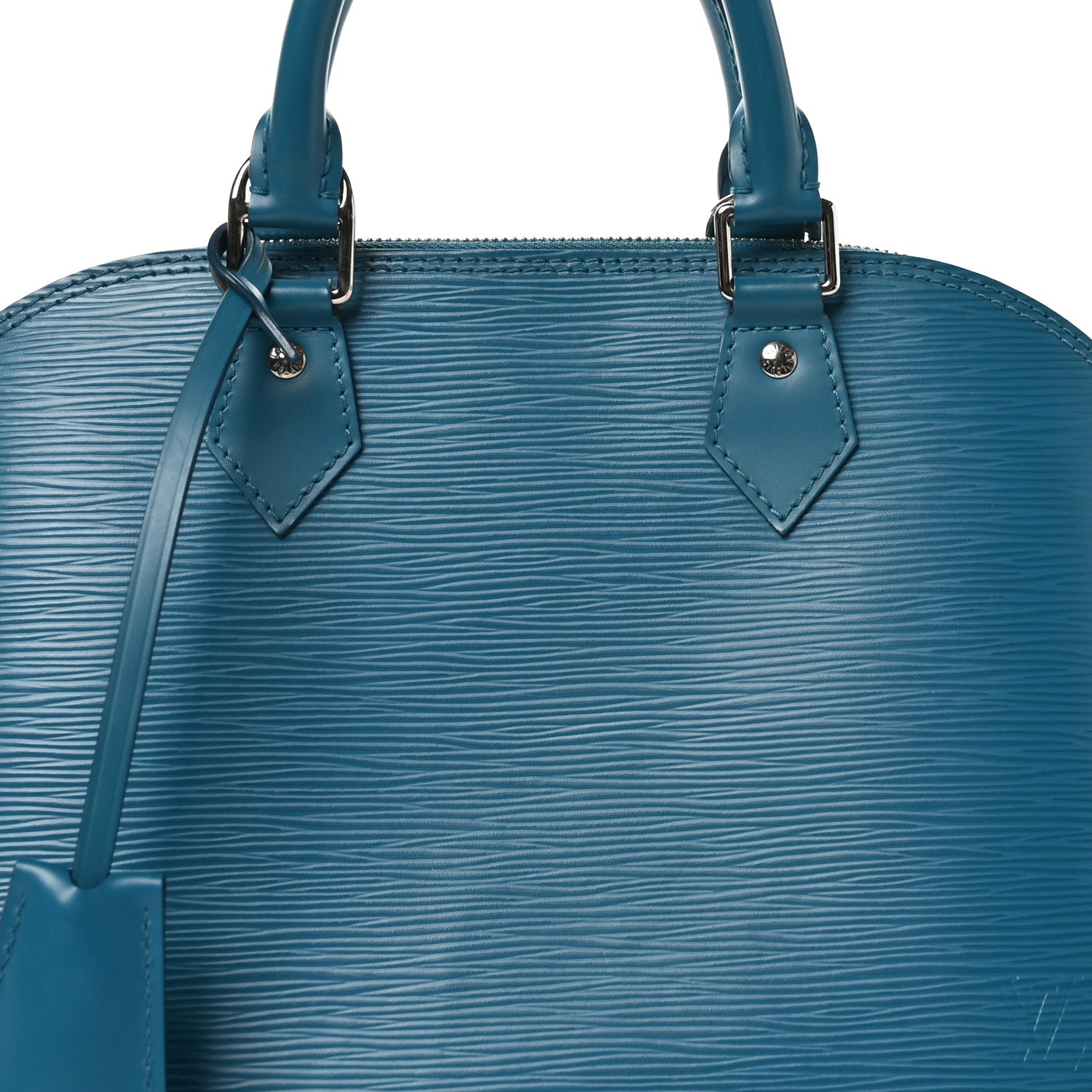 Louis Vuitton Epi Alma PM  Cyan 7 of 10