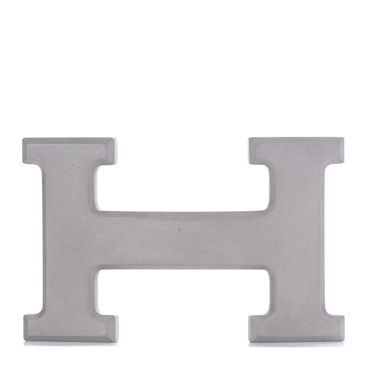 Brushed Palladium 32mm H Belt Buckle