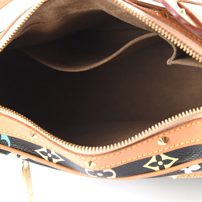 Louis Vuitton Monogram Multicolor Boulogne Black 4 of 10