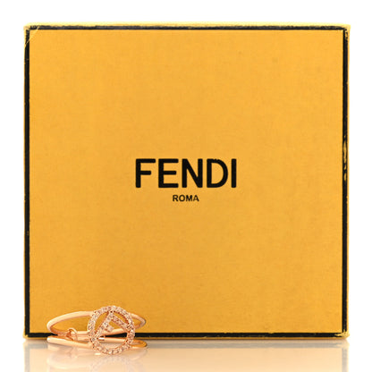Fendi Metal Crystal F is Fendi Ring L Rose Gold 5 of 5