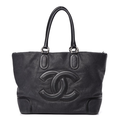 Chanel Washed Calfskin Tote Black 1 of 21