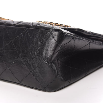 Chanel Aged Calfskin Quilted 2.55 Reissue 227 Flap Black 9 of 10