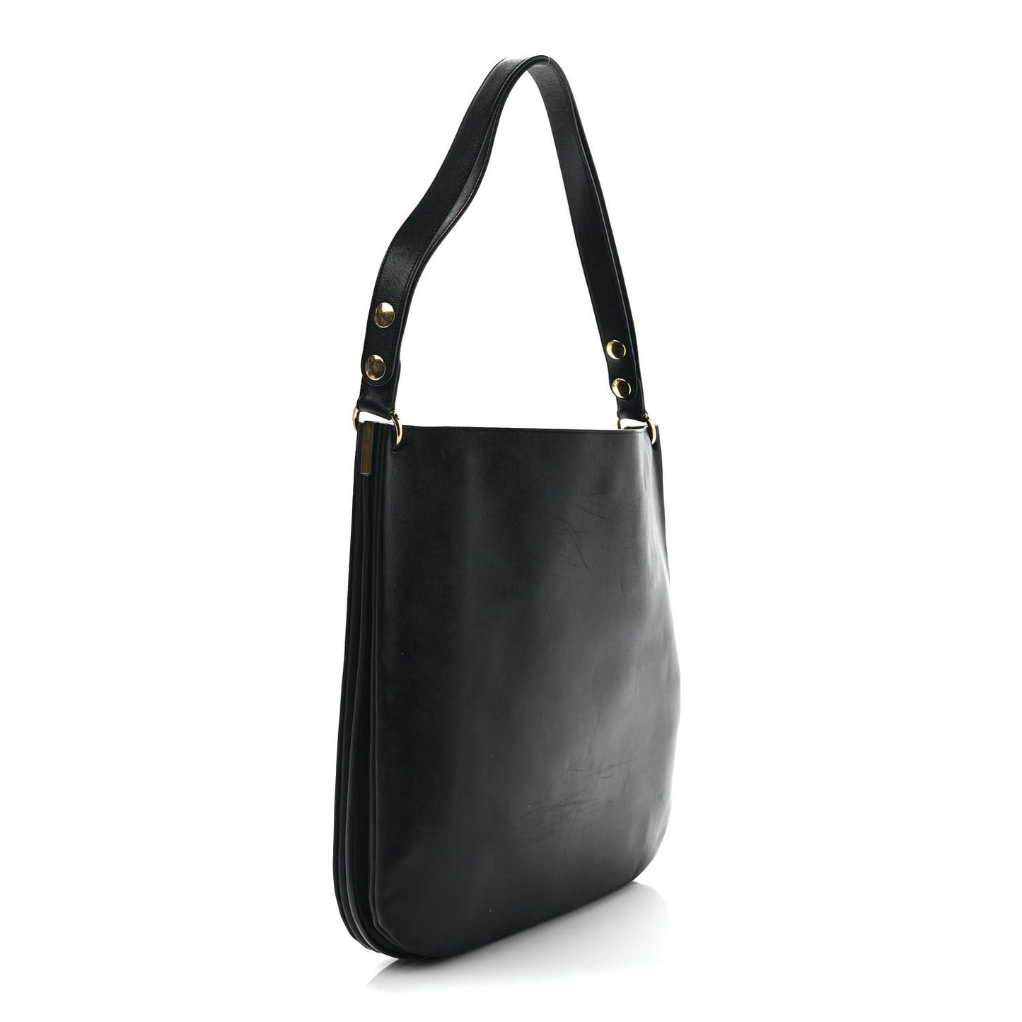 Palmelato Calfskin Blade Hobo Black