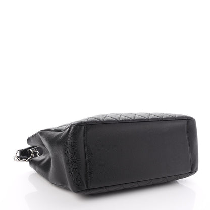 Chanel Caviar Quilted Grand Shopping Tote GST Black 4 of 8