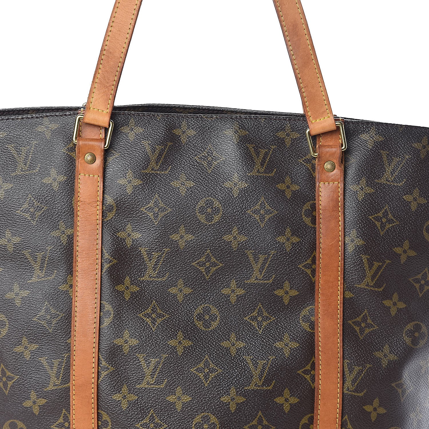Louis Vuitton Monogram Sac Shopping Tote 9 of 13