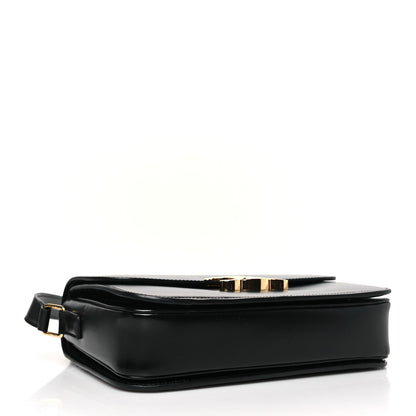 Celine Shiny Calfskin Medium Triomphe Black 4 of 8
