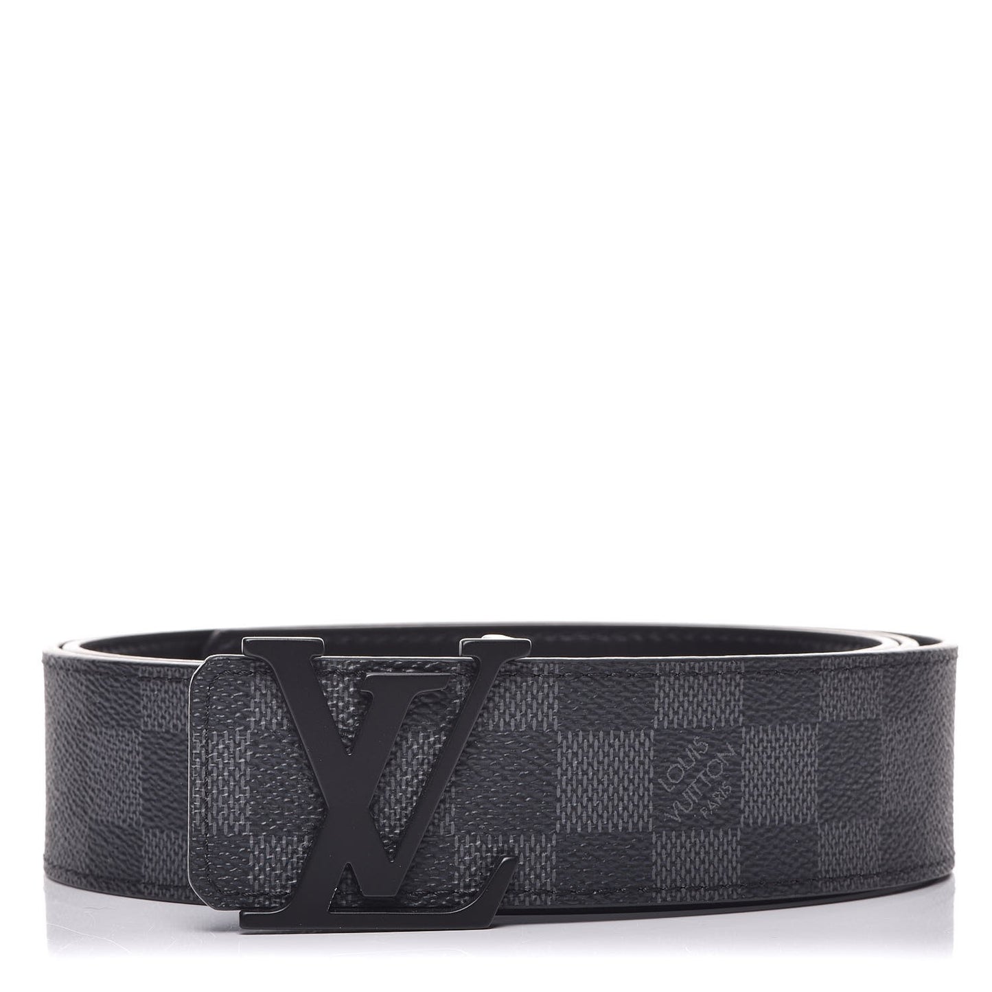 Damier Graphite 40mm LV Initiales Belt 110 44