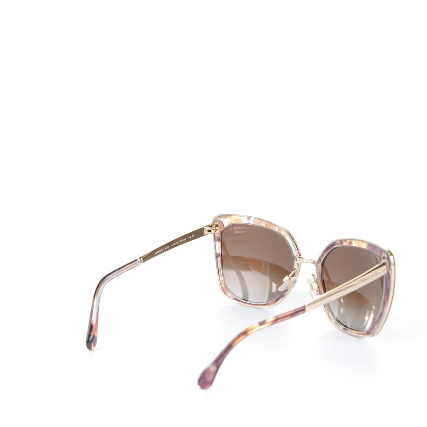 Square Fall Polarized Sunglasses 4209 Multicolor Brown
