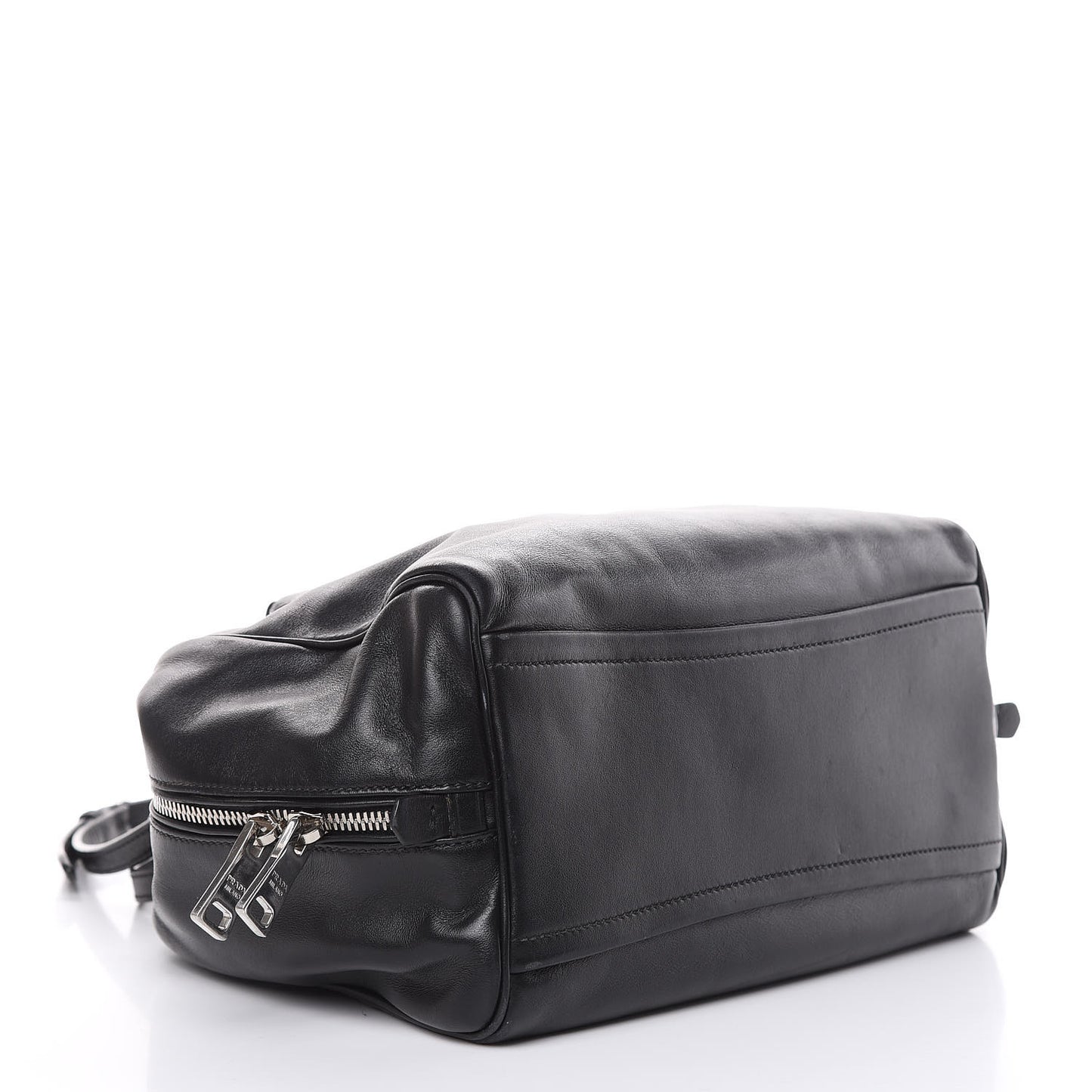 Soft Calf Medium Inside Tote Black Mughetto