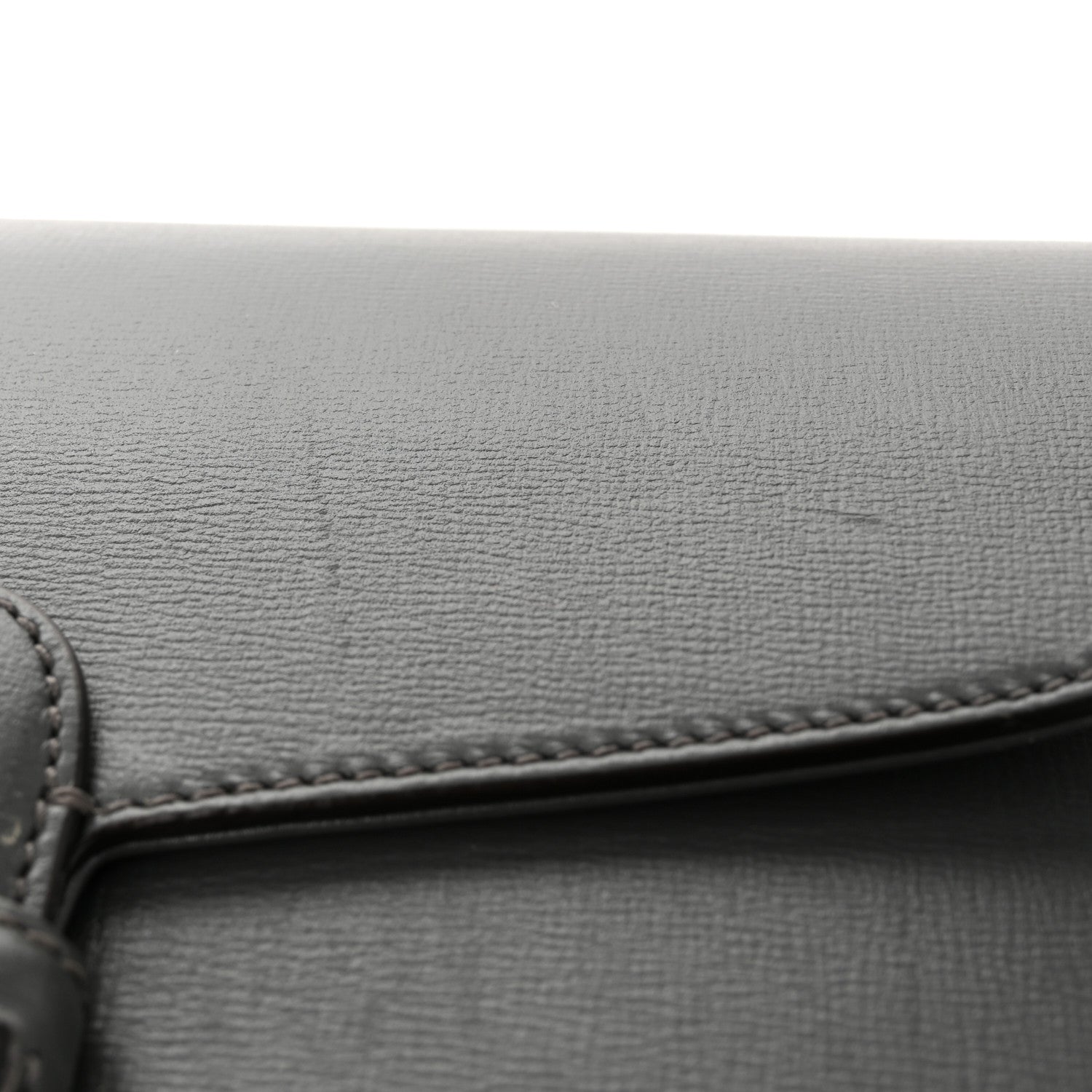 Gucci Azalea Calfskin Web Horsebit 1955 Shoulder Bag Graphite Grey 11 of 12