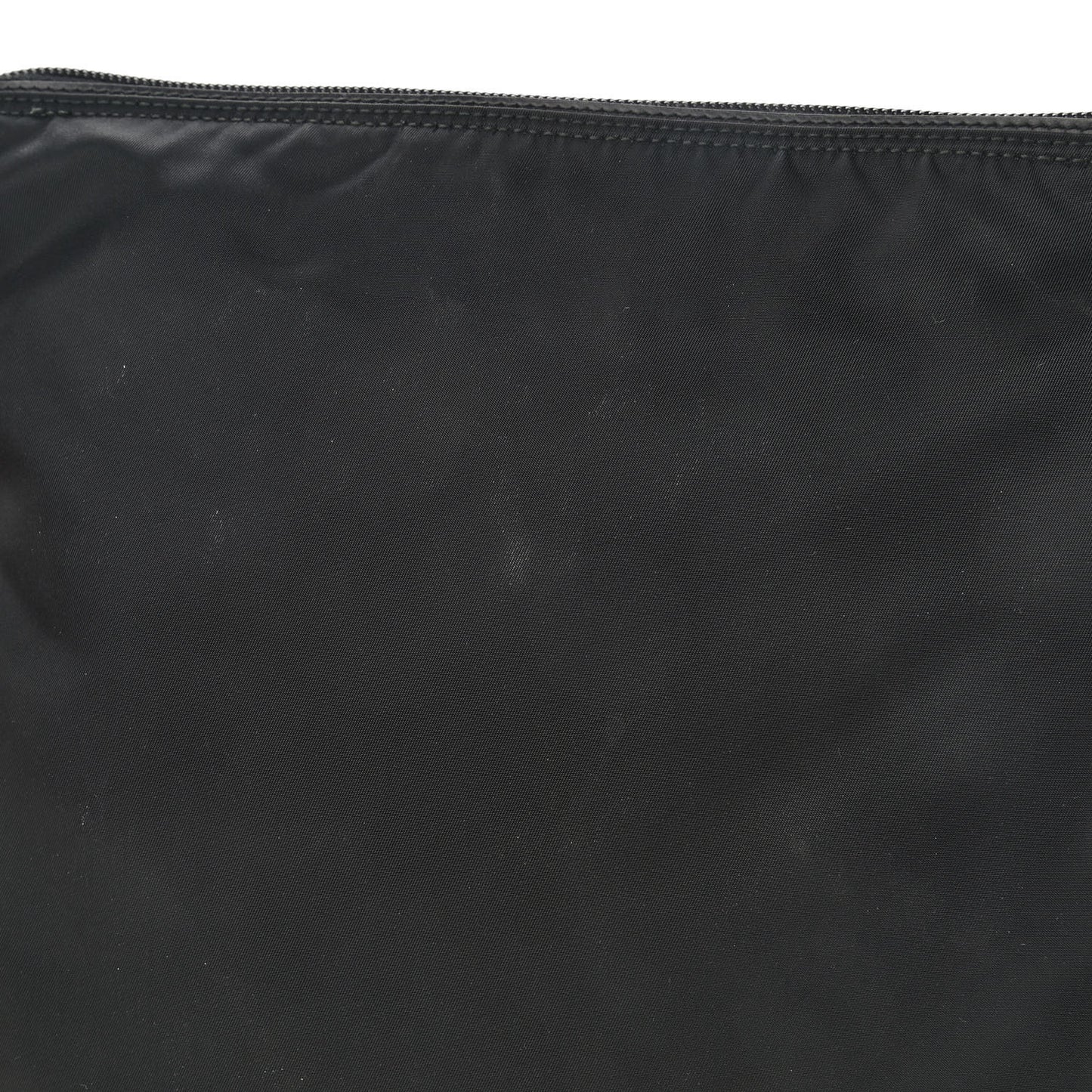 Nylon Vela Flat Messenger Bag Black