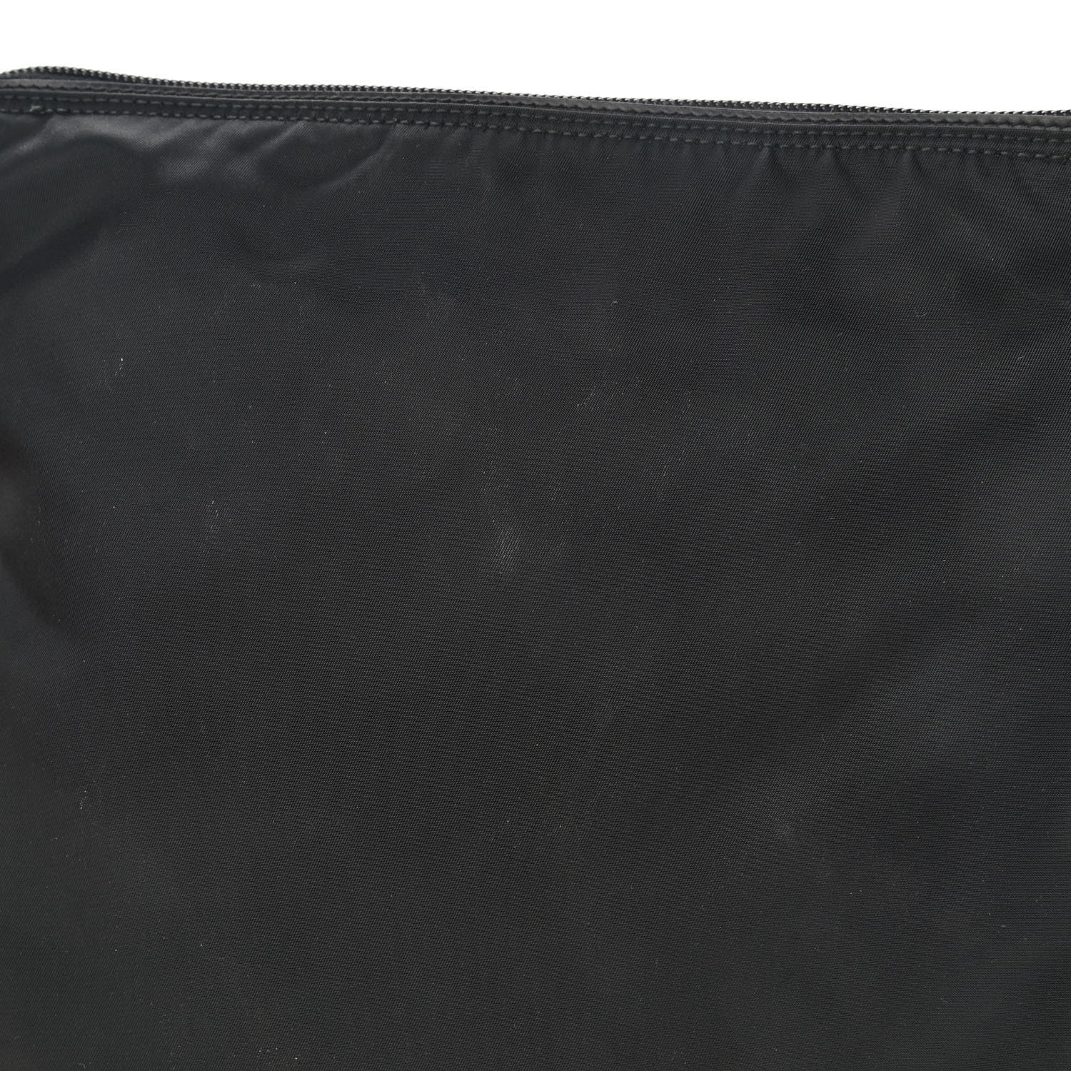 Prada Nylon Vela Flat Messenger Bag Black 10 of 11