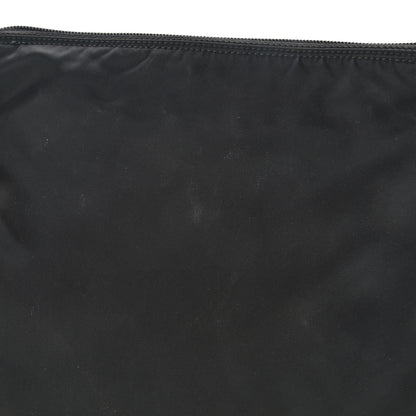Prada Nylon Vela Flat Messenger Bag Black 10 of 11