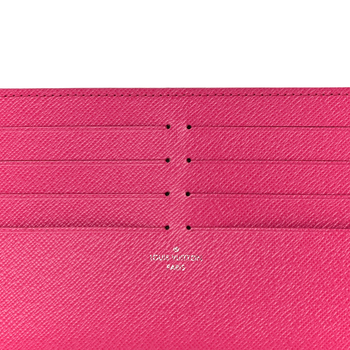 Calfskin Felicie Card Holder Insert Pink