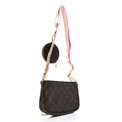Louis Vuitton Monogram Multi Pochette Accessories Rose Clair 3 of 10