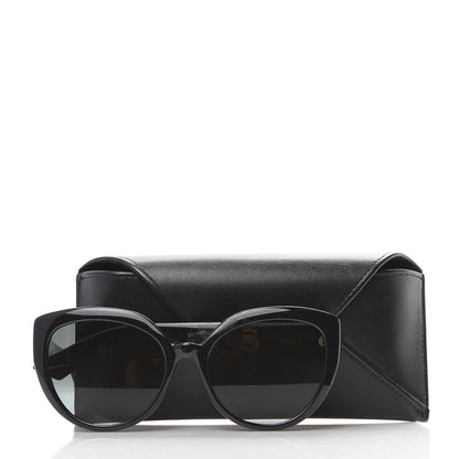 Christian Dior Acetate DDiorF Cat Eye Sunglasses Black 7 of 7