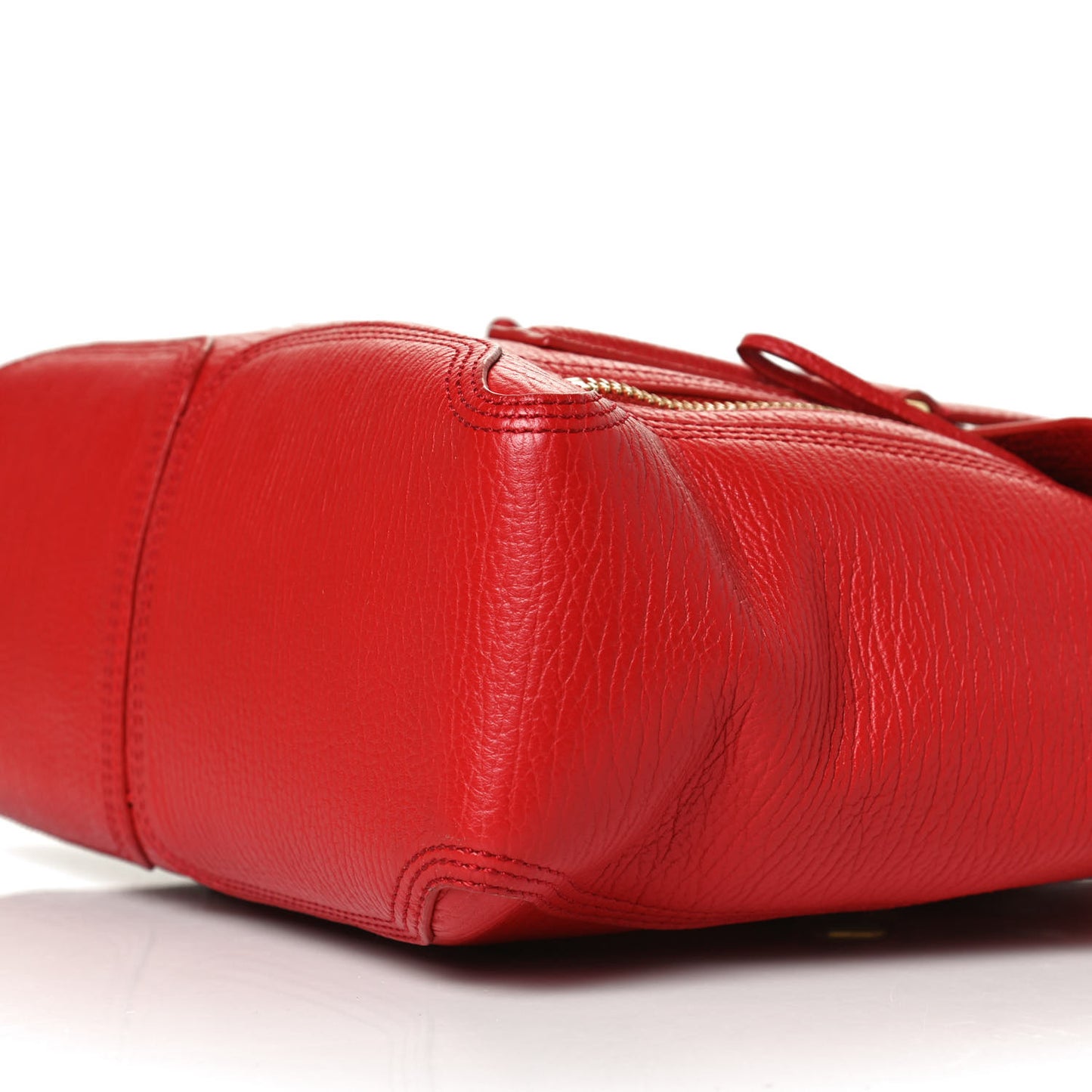 Textured Calfskin Medium Pashli Satchel Red