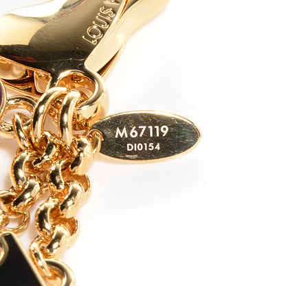 Louis Vuitton Fleur De Monogram Bag Charm Dore 5 of 6