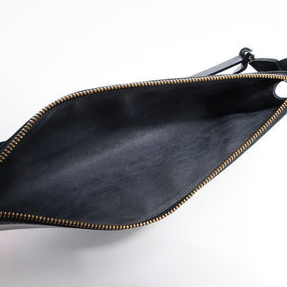Louis Vuitton Epi Pochette Accessories 24 Black 5 of 7