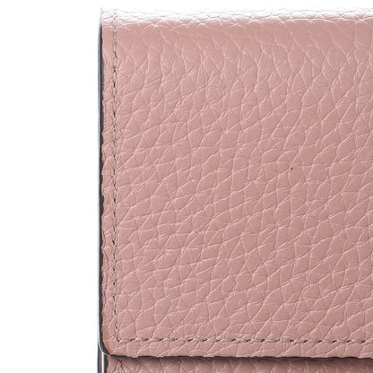 Louis Vuitton Taurillon Capucines Compact Wallet Magnolia 10 of 11