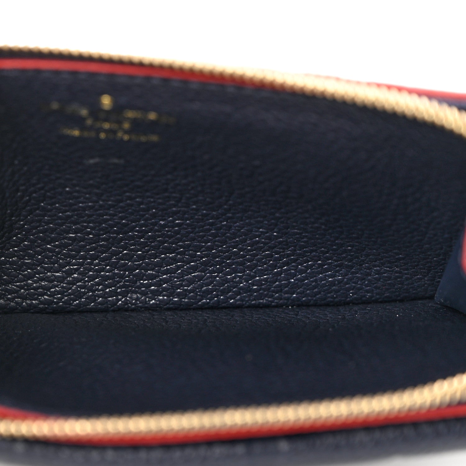 Louis Vuitton Empreinte Recto Verso Card Holder Marine Rouge 5 of 6