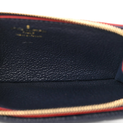 Louis Vuitton Empreinte Recto Verso Card Holder Marine Rouge 5 of 6