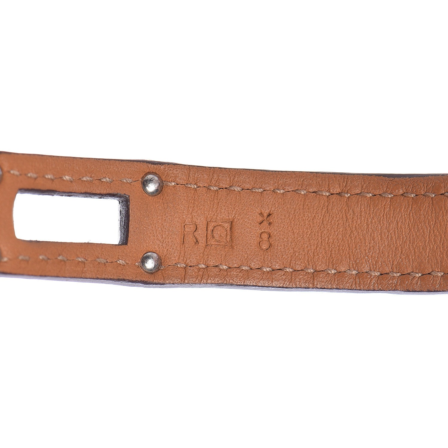 Hermes Shiny Alligator Kelly Double Tour Bracelet S Rose Scheherazade 5 of 7