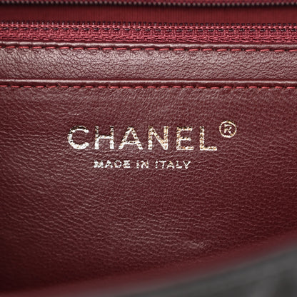 Chanel Lambskin Quilted Maxi Single Flap Black 6 of 13