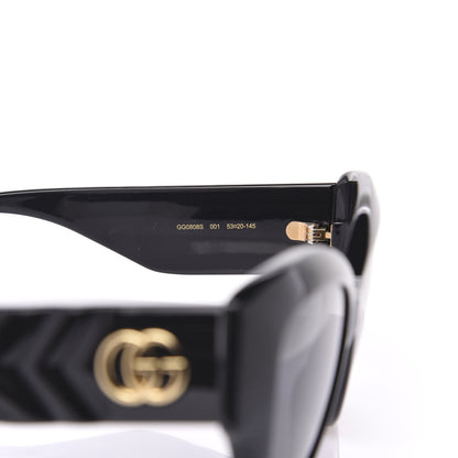 Gucci Acetate GG Butterfly Sunglasses GG0808S Black 5 of 7