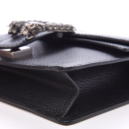 Gucci Calfskin Mini Dionysus Shoulder Bag Black 9 of 12