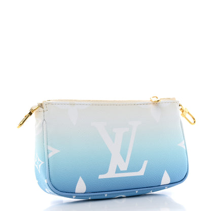 Louis Vuitton Monogram Giant By The Pool Multi Pochette Accessories Mini Pochette Blue 3 of 7
