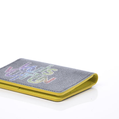 Louis Vuitton Damier Graphite Logo Pocket Organizer Yellow 6 of 8