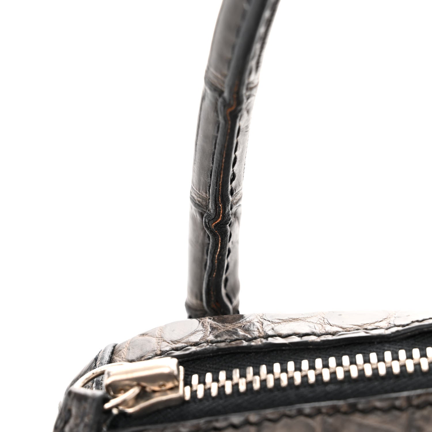Hermes Matte Niloticus Crocodile Lindy 30 Gris Elephant 10 of 11