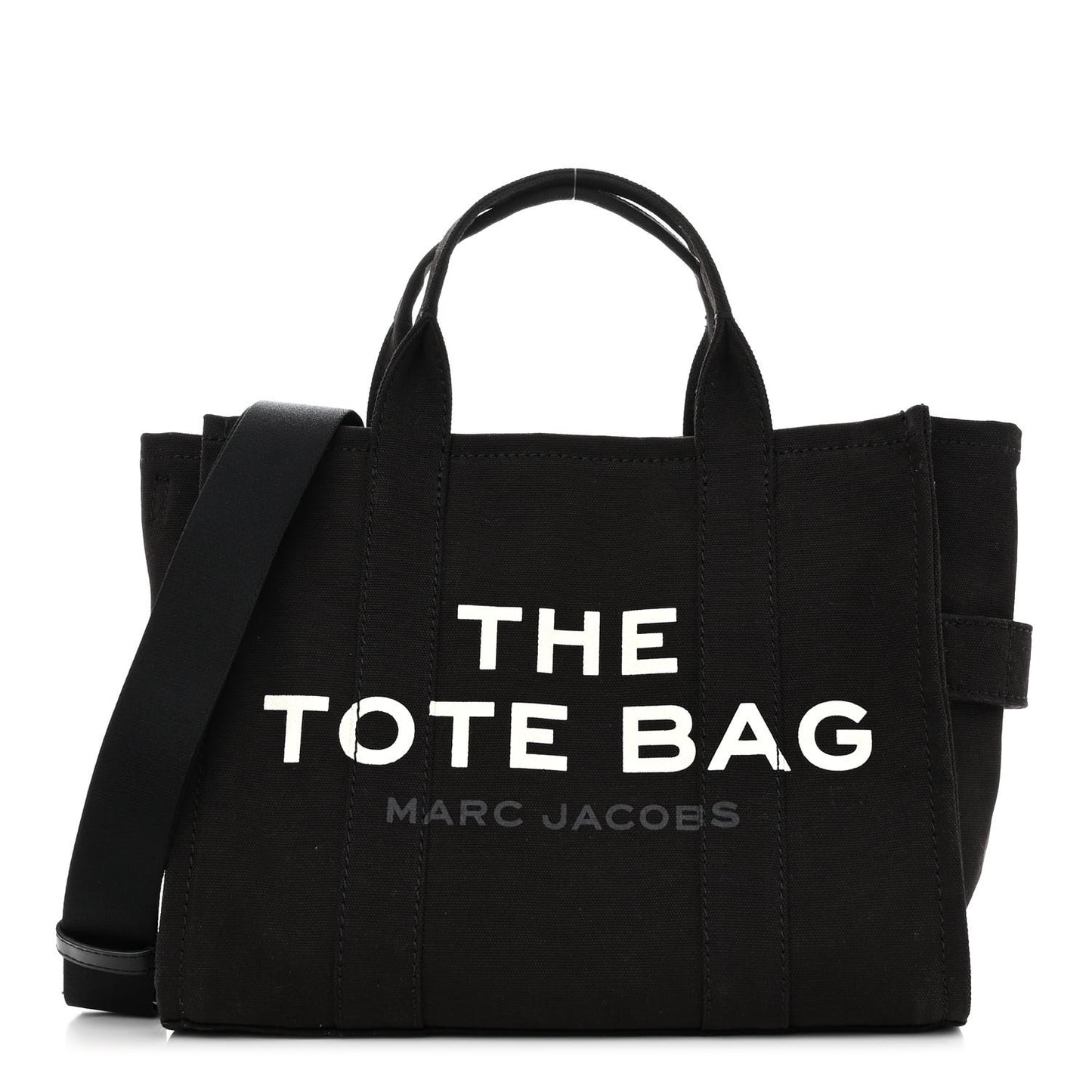 Cotton Canvas Medium The Tote Bag Black