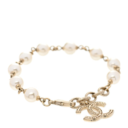 Chanel Pearl CC Bracelet Gold 1 of 4