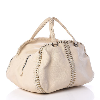 Bottega Veneta Cervo Uncinetto Bag Natural 3 of 13