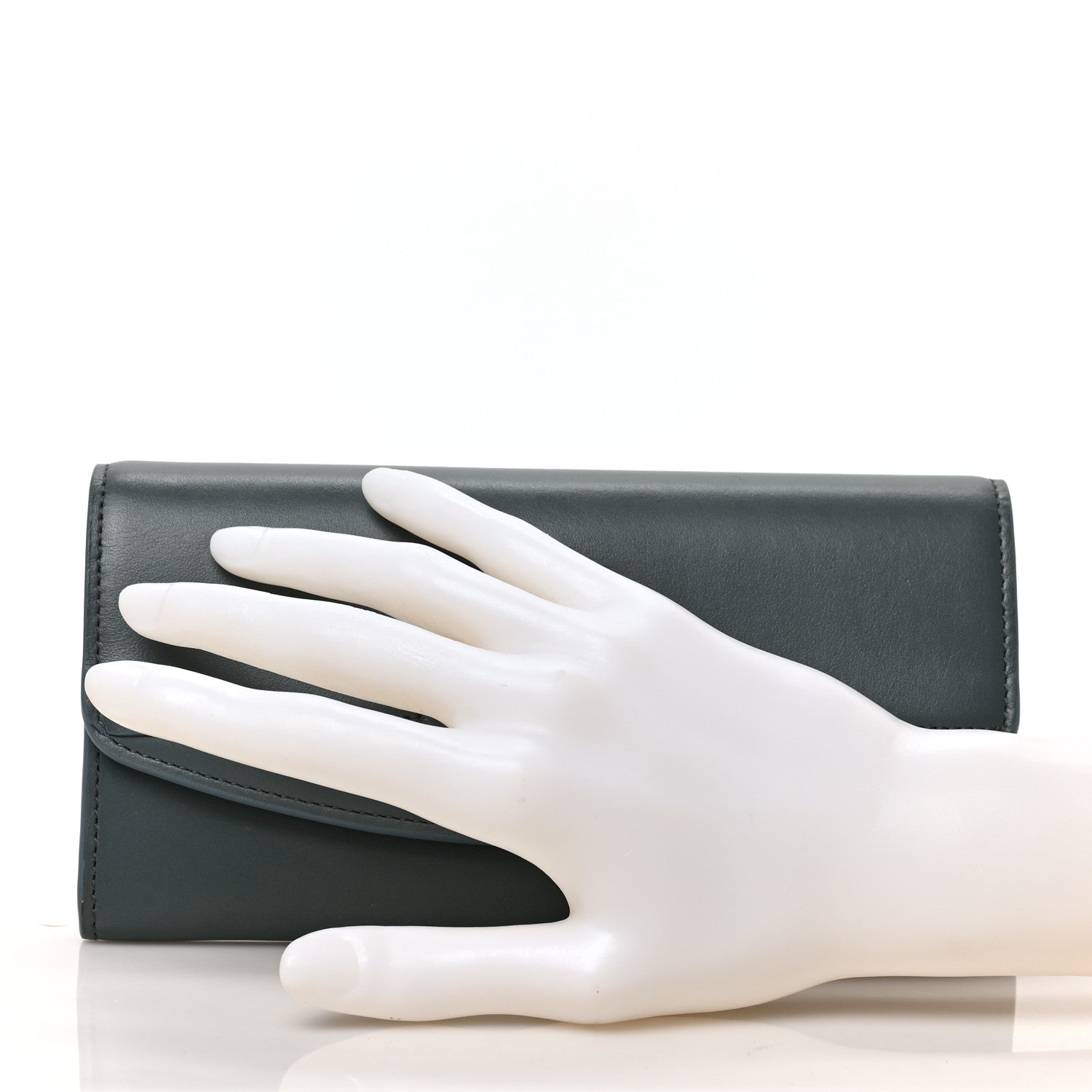 Chloe Smooth Calfskin Chloe Long Wallet Cloudy Blue 2 of 6