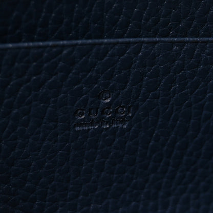 Gucci Dollar Calfskin Crystal Mini Dionysus Chain Wallet Blue Agata Black Diamond 6 of 10