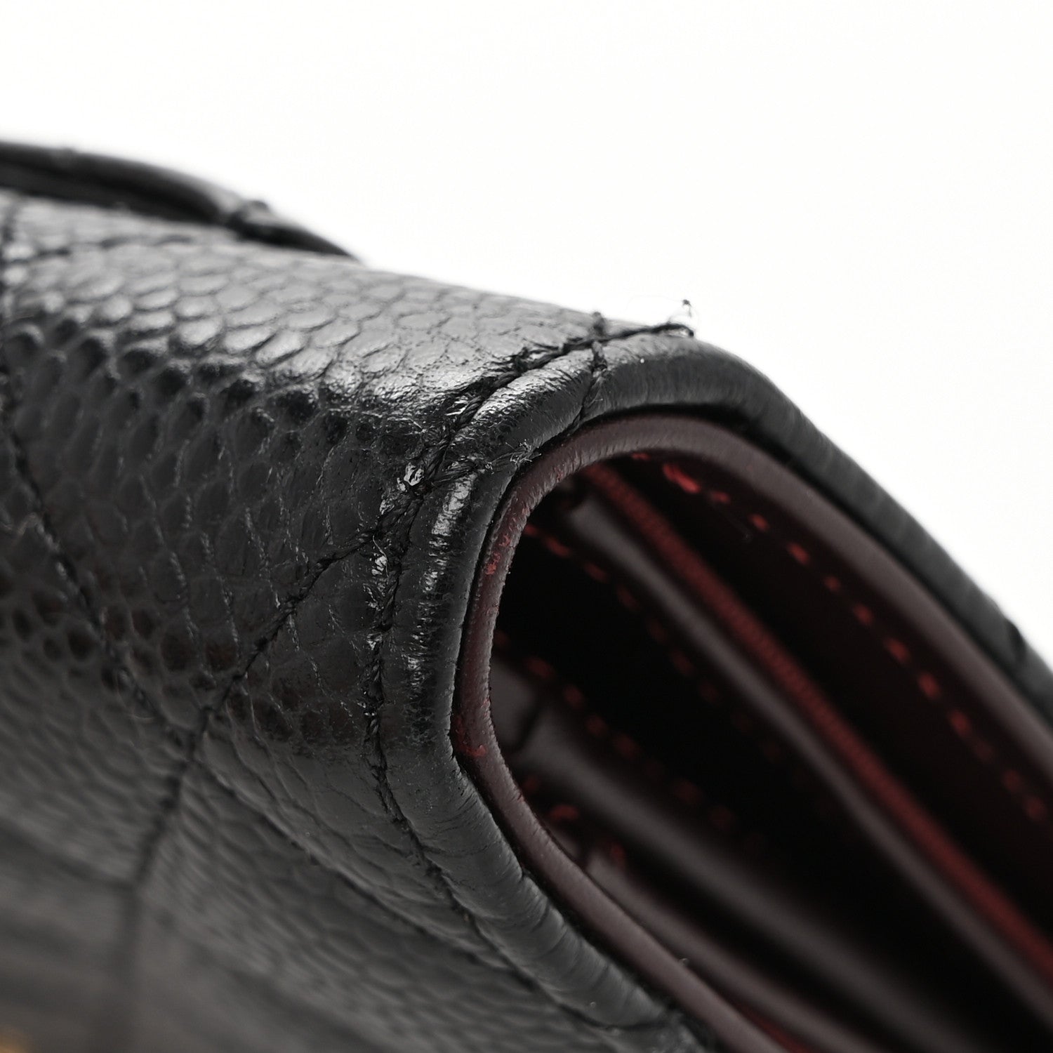 Chanel Caviar Quilted Yen Wallet Black 10 of 10