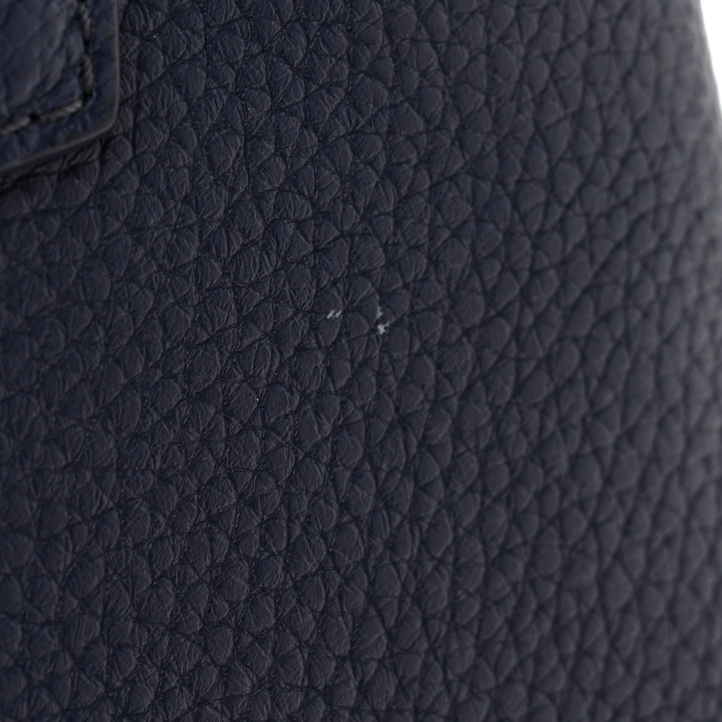 Taurillon Snakeskin Capucines MM Blue