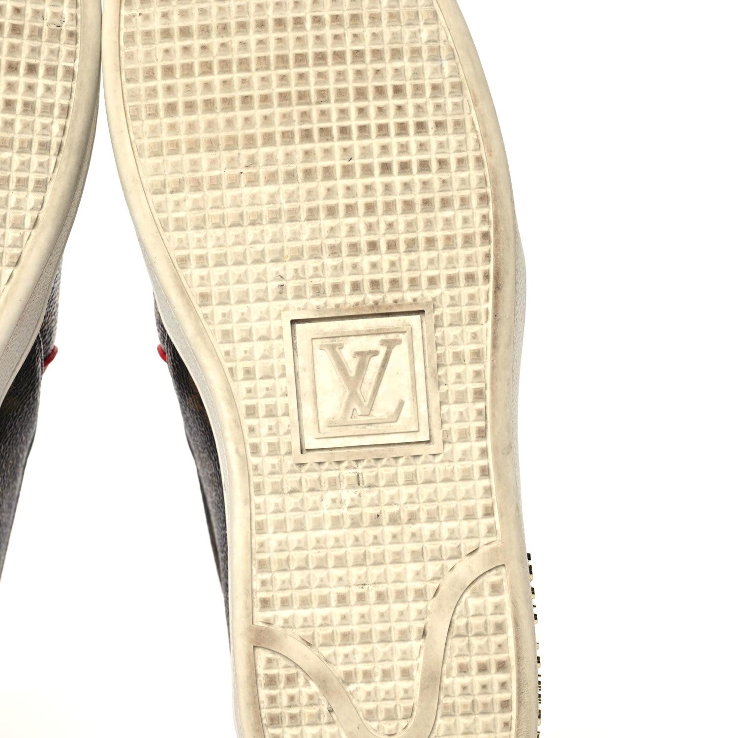 Louis Vuitton Monogram Frontrow Slip On Sneakers 38 Rouge 6 of 10