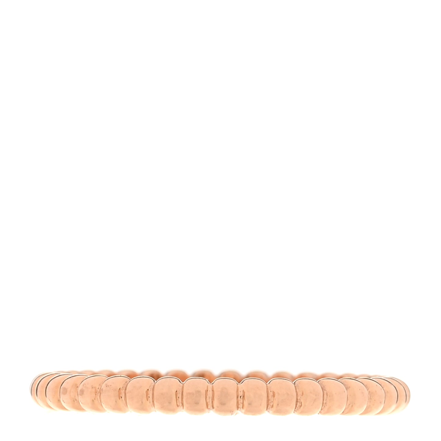 18K Rose Gold Small Perlee Ring 56 7.5