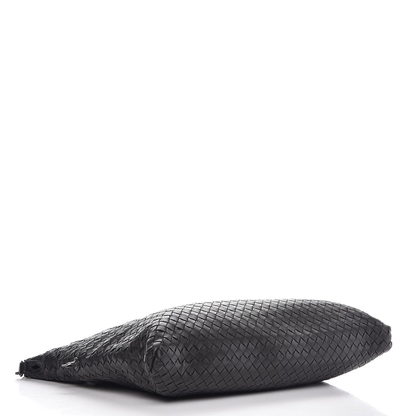 Nappa Intrecciato Medium Convertible Tote Black