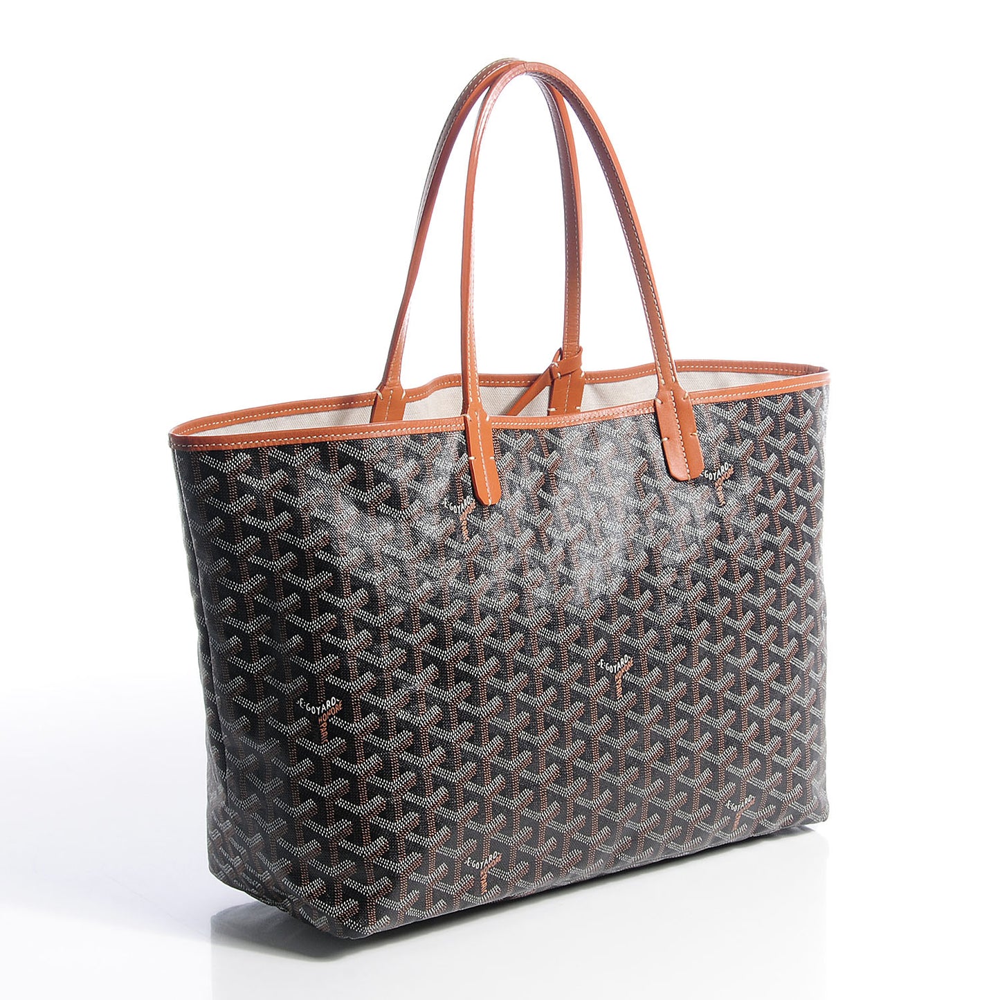 Goyardine Saint Louis PM Black and Tan