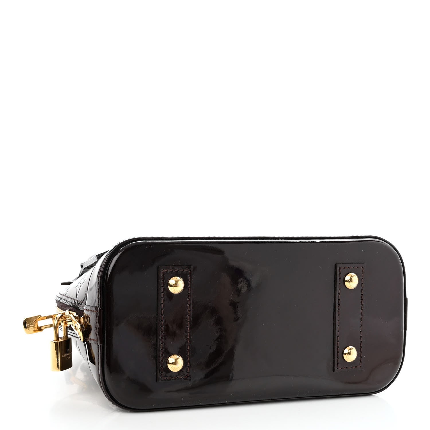 Louis Vuitton Vernis Alma BB Amarante 4 of 9