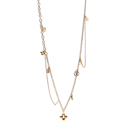 Louis Vuitton Metal Blooming Supple Necklace Gold 1 of 6