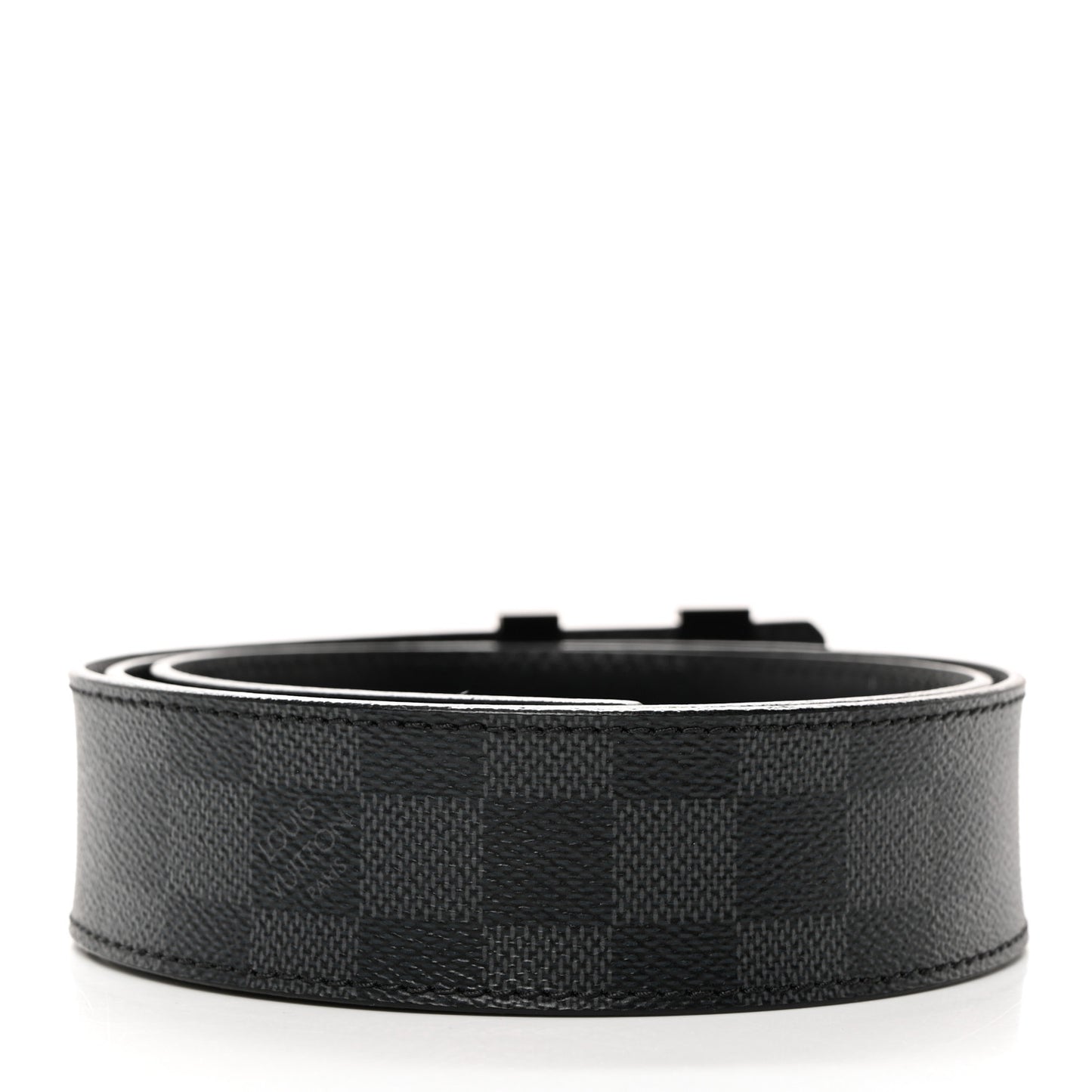 Damier Graphite 40mm LV Initiales Belt 95/38