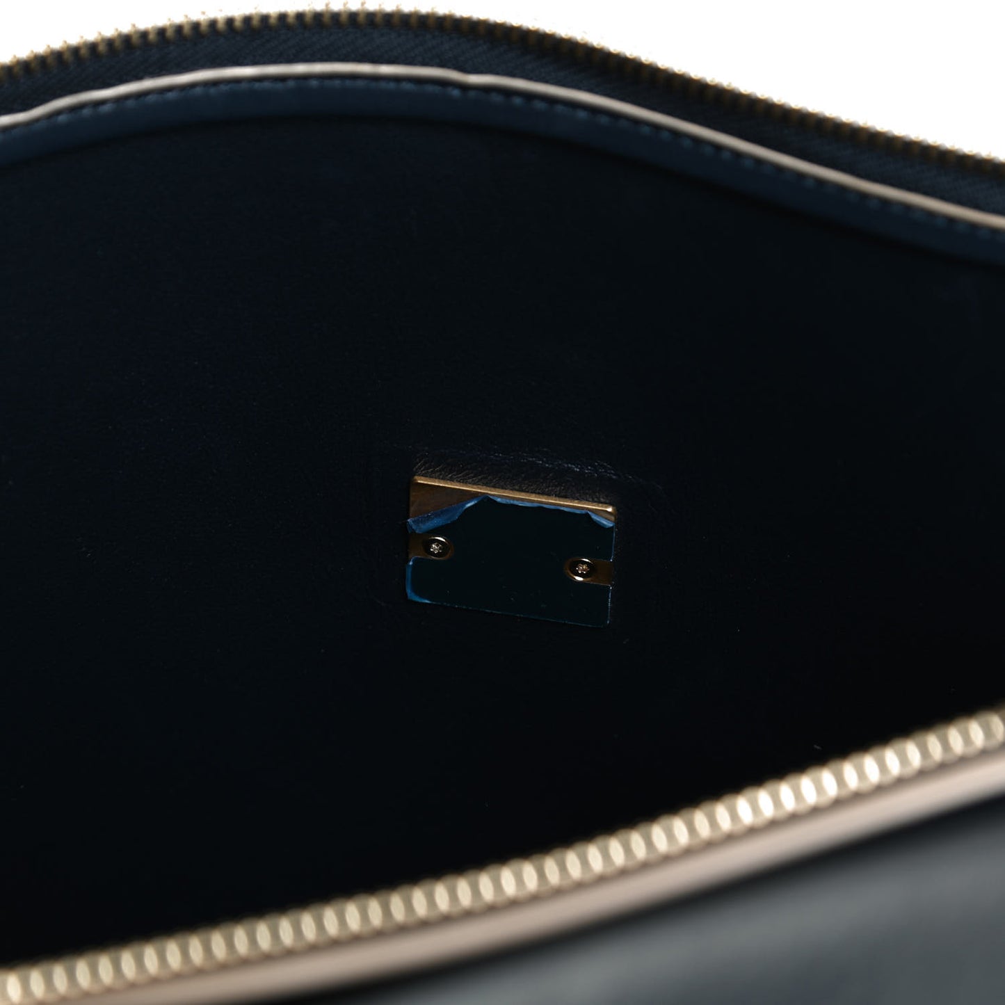Palmelato Calfskin Mini Belt Bag Navy